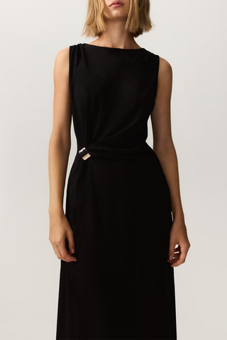 Robe midi - Noir