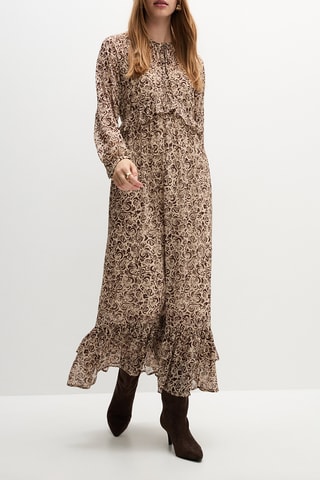 Robe longue - Marron