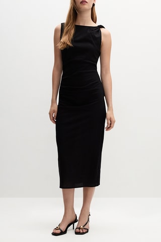 Robe fourreau - Noir