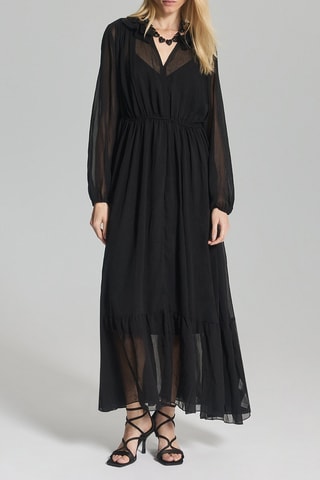Robe longue - Noir