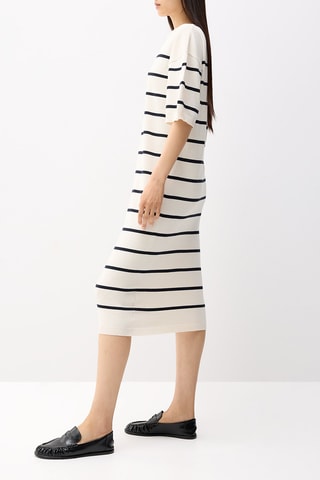 Abito midi - Bianco