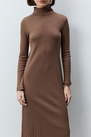 Robe pull - Marron