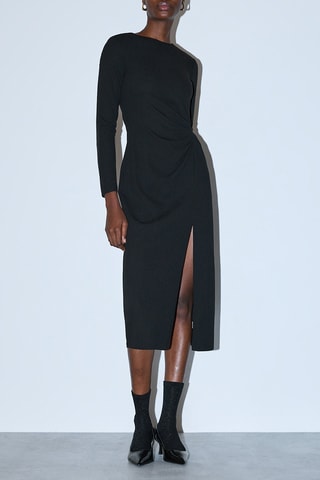 Robe midi - Noir