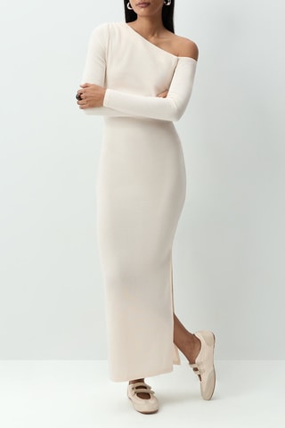 Robe longue - Ecru