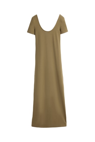Robe fourreau - Vert olive
