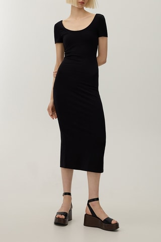 Robe droite - Noir