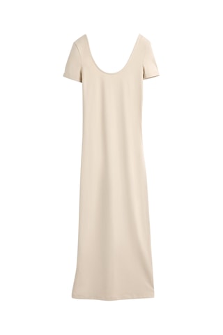Abito taglio dritto - Beige
