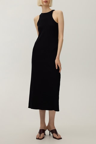 Robe midi - Noir