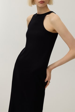 Robe midi - Noir