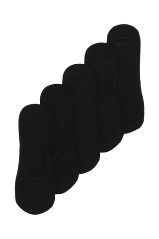 5 paia di fantasmini - Nero