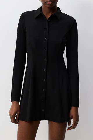 Robe chemise - Noir