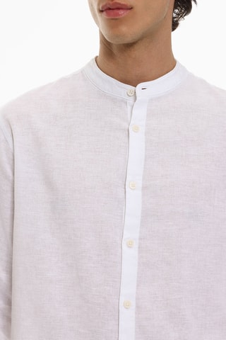 Camicia in lino - Bianco