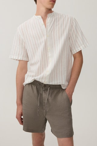Camicia in lino - Ecrù