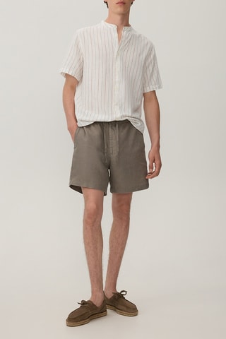 Camicia in lino - Ecrù