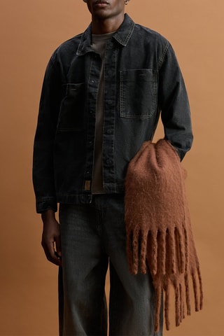 Surchemise en jean - Noir