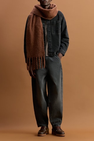 Surchemise en jean - Noir