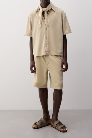 Camicia boxy - Avorio