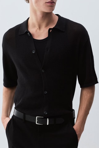 Camicia boxy - Nero