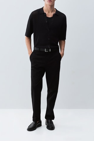 Camicia boxy - Nero