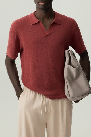 Polo - Rouge brique