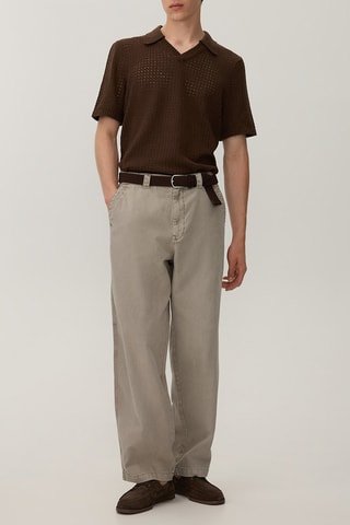 Polo - Marron foncé