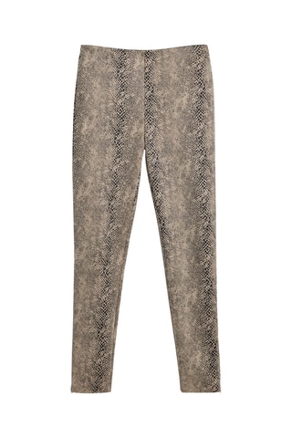 Leggings - Beige e nero