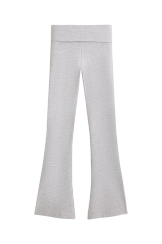 Leggings a vita alta - Grigio