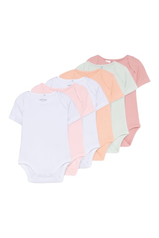 6 body - Bianco e rosa cipria