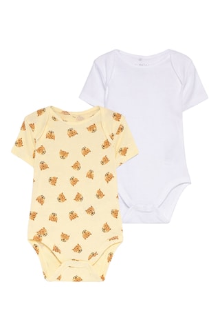 2 body - Bianco e giallo