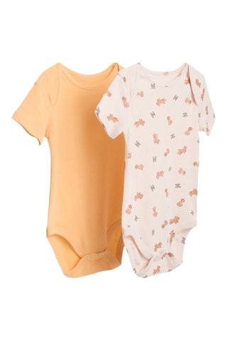 2 body - Arancione ed ecrù