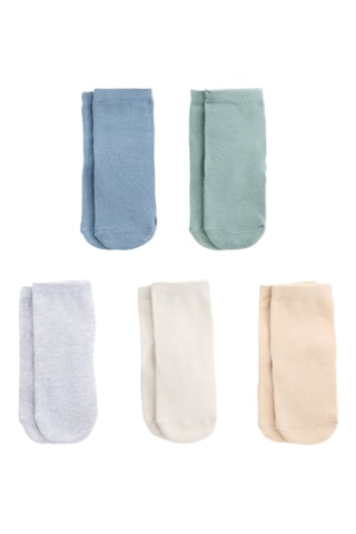 5 paia di calze - Beige