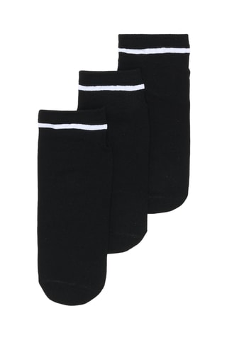 3 paia di calze antiscivolo - Nero