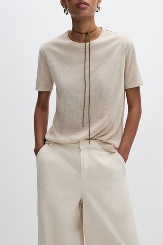 T-shirt - Beige