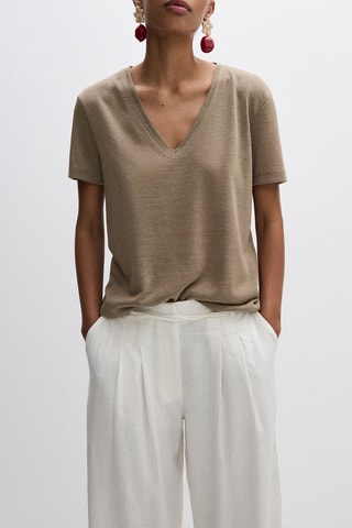T-shirt - Beige