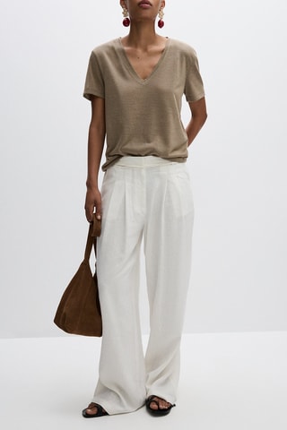 T-shirt - Beige