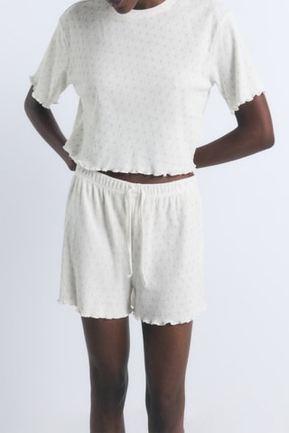 T-shirt pigiama - Bianco
