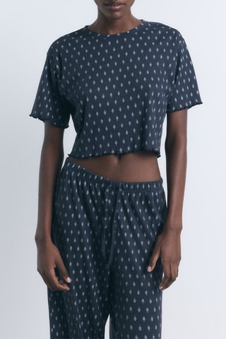 T-shirt pigiama - Navy