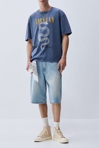 T-shirt - Cobalto