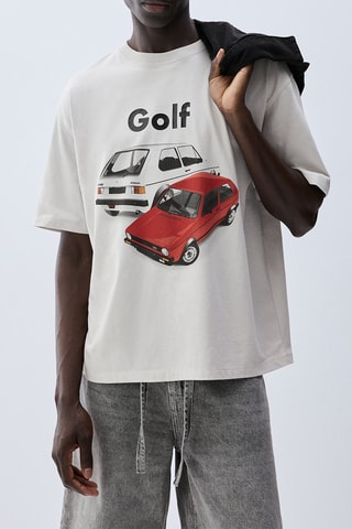 T-shirt Volkswagen - Bianco