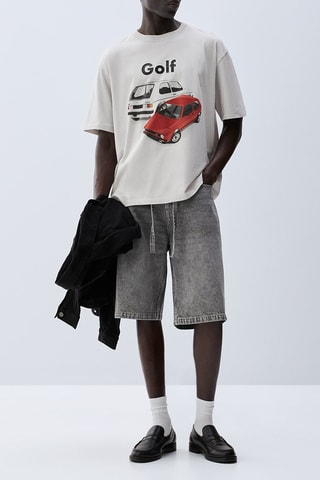 T-shirt Volkswagen - Bianco
