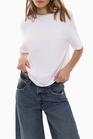 T-shirt oversize - Bianco
