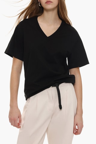 T-shirt oversize - Nero