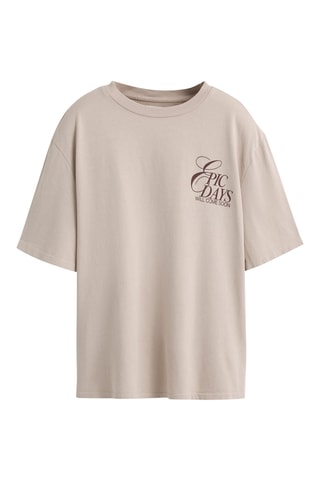 T-shirt - Beige