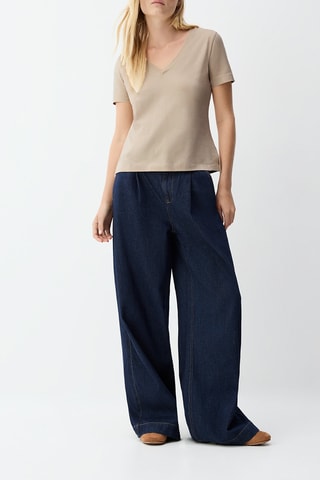 T-shirt slim - Beige