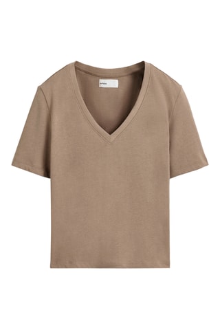 T-shirt slim - Beige