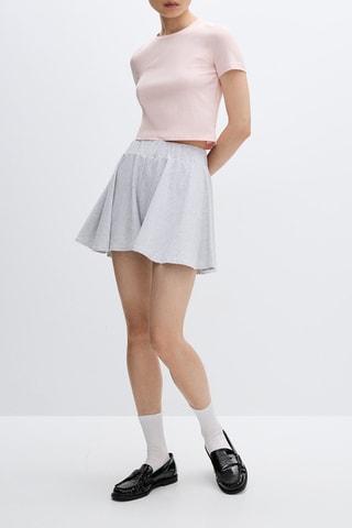 T-shirt cropped - Rosa