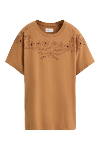 T-shirt - Cammello