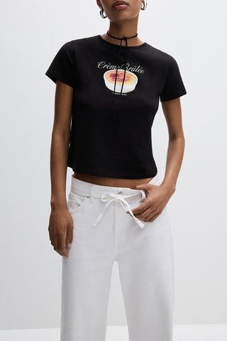 T-shirt slim - Nero