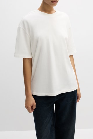 T-shirt oversize - Bianco