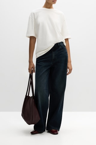 T-shirt oversize - Bianco